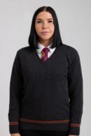 SCARLET AND GOLD SWEATER 100% LAMBSWOOL